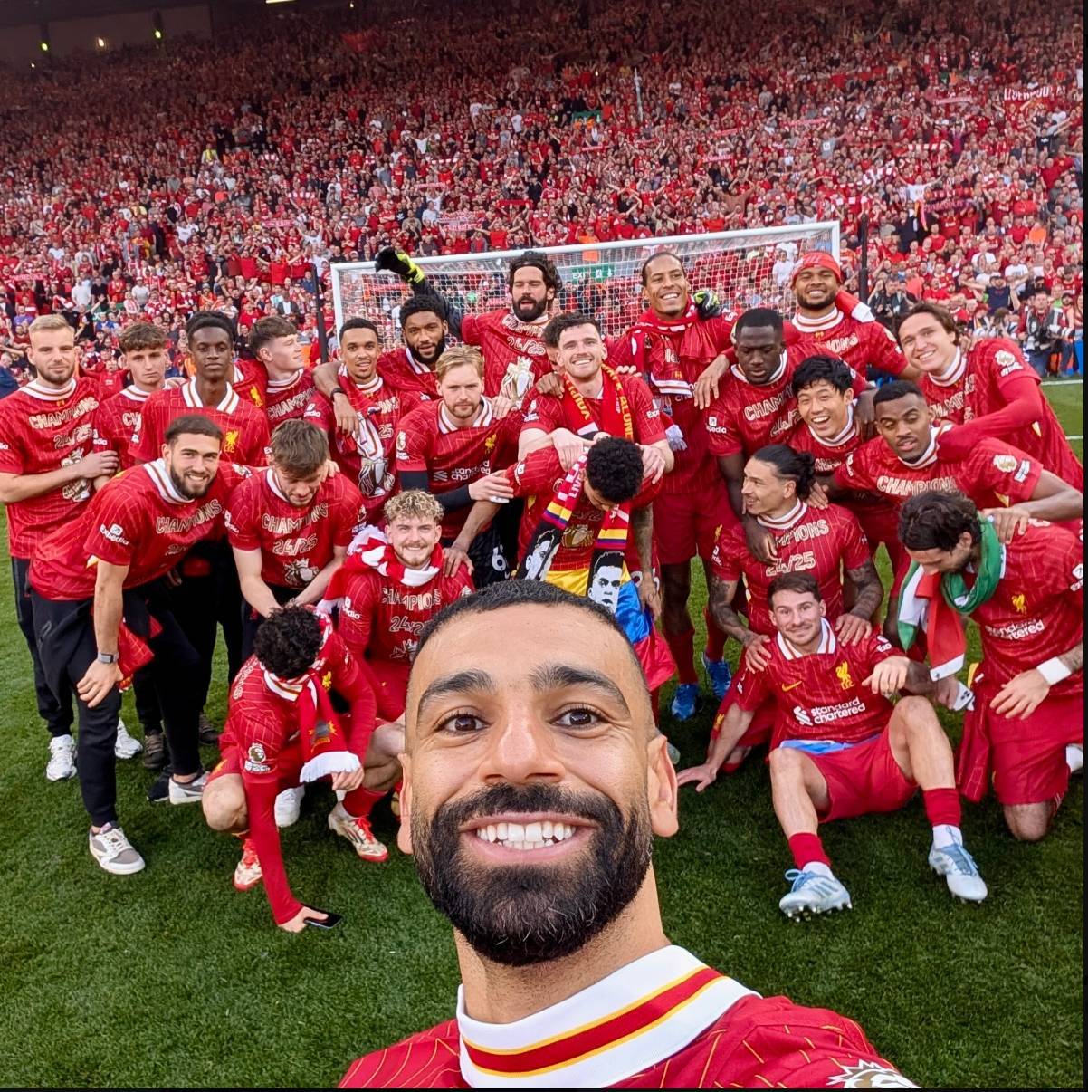 萨拉赫迎来十二赛季出色发挥，日本队观众热烈欢呼！